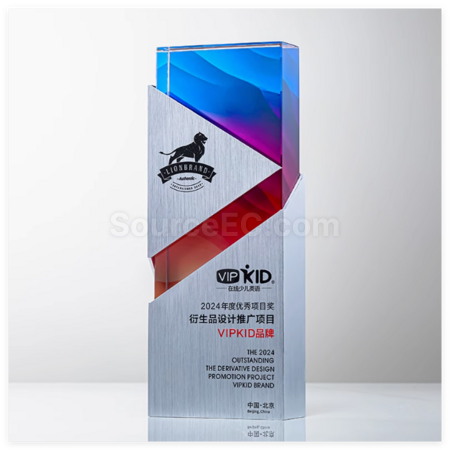 Customization Creative Metal Crystal Trophy Promotional Products