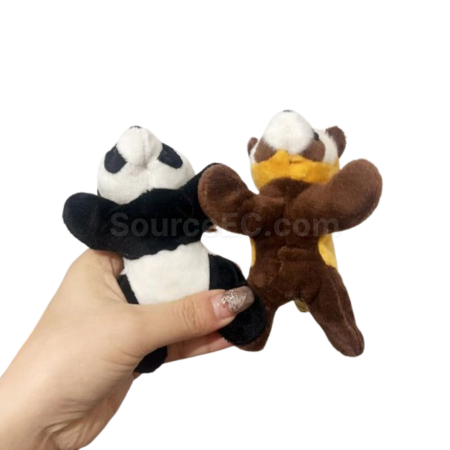 Customization Plush Panda Refrigerator Sticker Promotional Products
