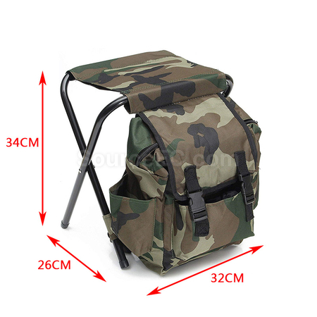 Customization Portable Mountaineering Backpack Chair Promotional Products