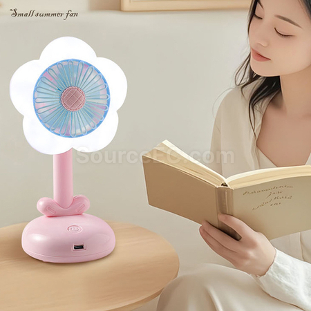 Customization USB Fan With Lamp Promotional Products
