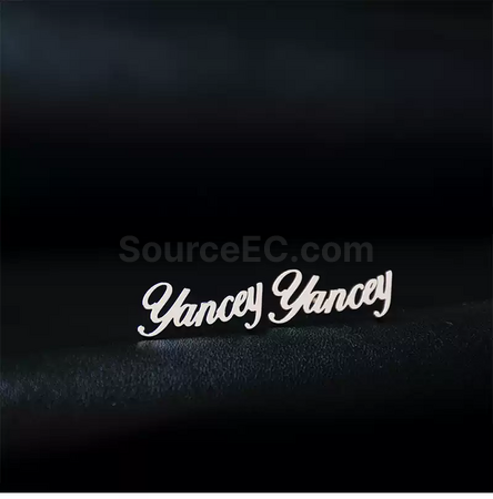 Customization Customized text earrings and studs Promotional Products