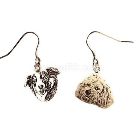 Customization Customized pet portrait earrings Promotional Products