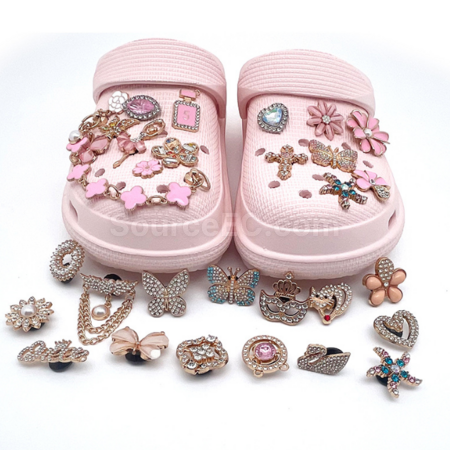 Customization Customized metal shoe charms for Crocs Promotional Products