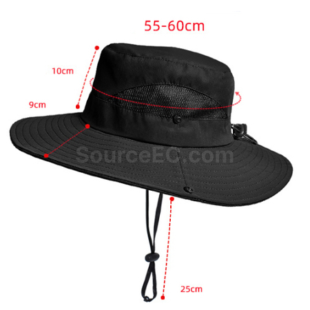 Customization Breathable  Mesh Hiking Hat Promotional Products