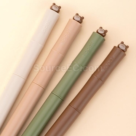 Customization Bear/Capybara Twist and Turn Gel Pen Promotional Products