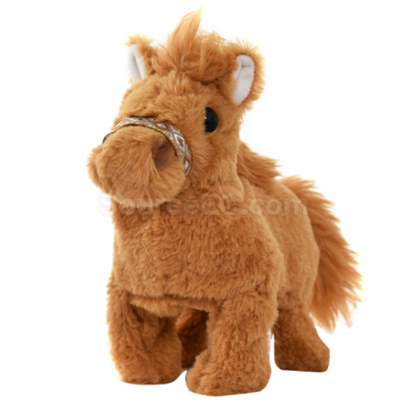 Customization Electric plush simulation pony Promotional Products