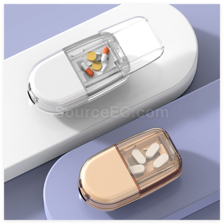 Customization Pill Box with Pill Cutter Promotional Products