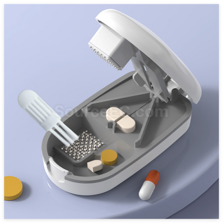 Customization Pill Box with Pill Cutter Promotional Products