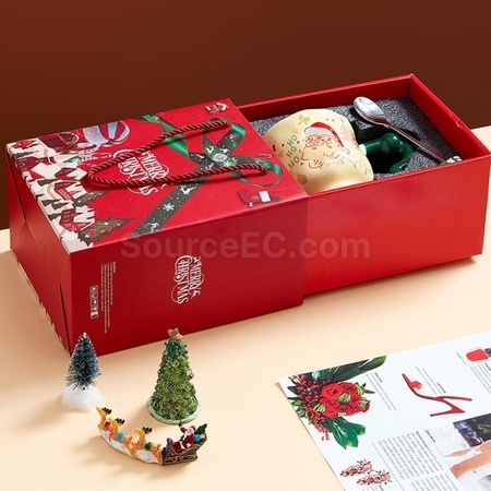 Customization Christmas Cup Creative Ceramic Mug Promotional Products