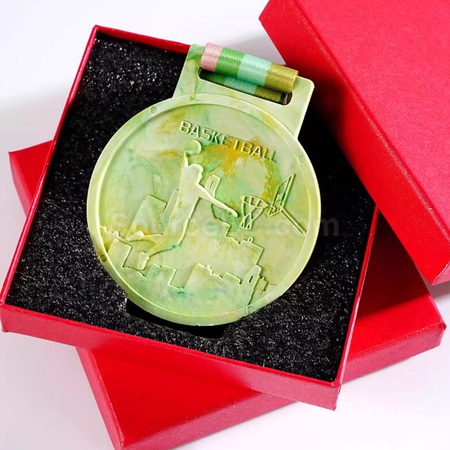 Customization Basketball Environmental Medal Promotional Products