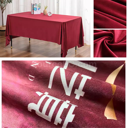 Customization Custom Tablecloth Promotional Products
