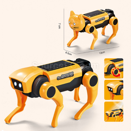 Customization Solar - powered electric robotic dog Promotional Products