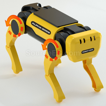 Customization Solar - powered electric robotic dog Promotional Products