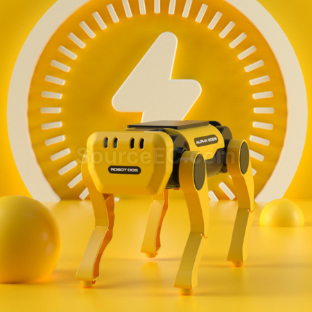 Customization Solar - powered electric robotic dog Promotional Products