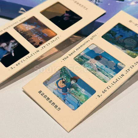Customization Creative Film Customization( Bookmarks or Keychains) Promotional Products