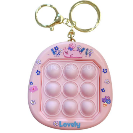 Customization Decompression bubble fidget keychain Promotional Products