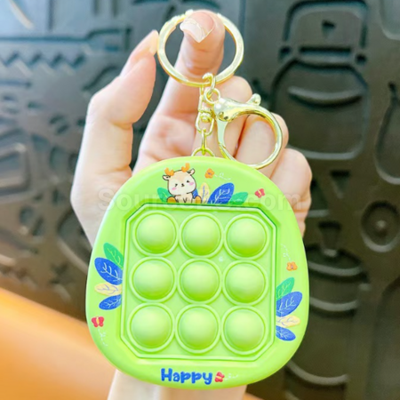Customization Decompression bubble fidget keychain Promotional Products
