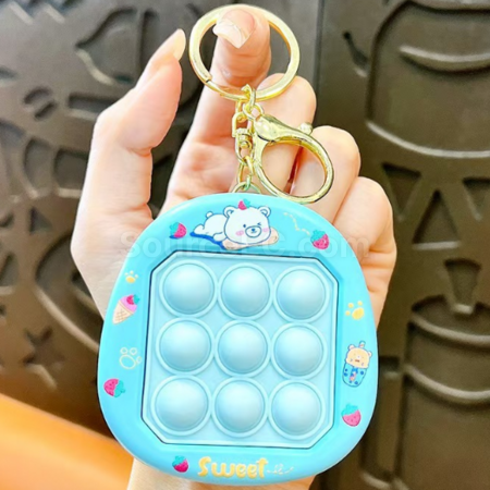 Customization Decompression bubble fidget keychain Promotional Products