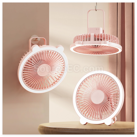 Customization Folding Portable Desk Lamp Fan Promotional Products