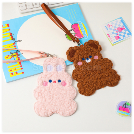 Customization Plush Card Holder Promotional Products