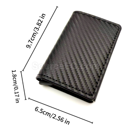 Customization Automatically ejecting RFID card wallet Promotional Products
