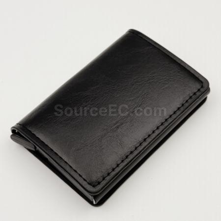 Customization Automatically ejecting RFID card wallet Promotional Products