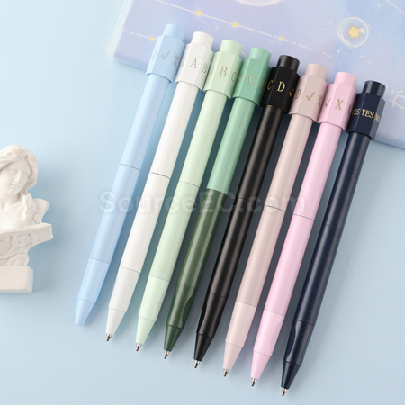 Customization Macaron Stress Relief Gel Pen Promotional Products