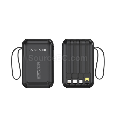 3C Certified Comes With Four Wires Mobile Power Bank