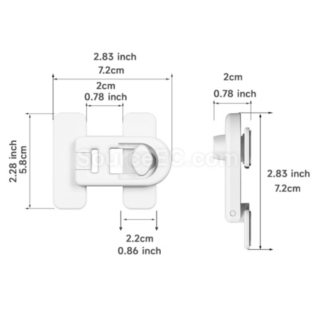Customization Multifunctional drill-free protective lock Promotional Products