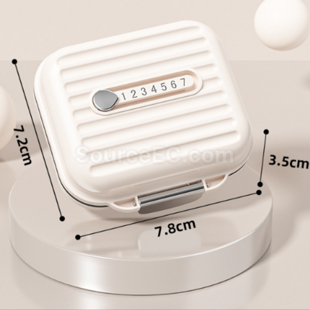 Customization 7-day Portable Compartmentalized Pill Box  Promotional Products