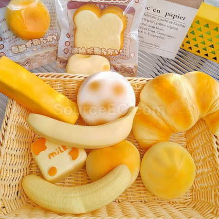Customization Slow - rebound stress - relieving squeeze food - shaped toys Promotional Products