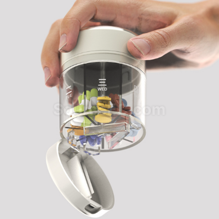 Customization Two-In-One Pill Cutter And Pill Dispensing Box Promotional Products