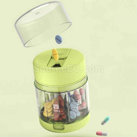 Customization Two-In-One Pill Cutter And Pill Dispensing Box Promotional Products