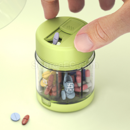 Customization Two-In-One Pill Cutter And Pill Dispensing Box Promotional Products