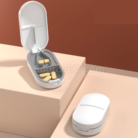 Customization Portable pill cutter and medicine box Promotional Products