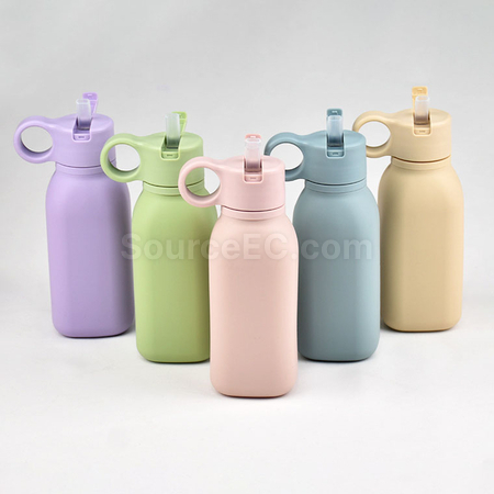 Customization Outdoor sports silicone water bottle Promotional Products