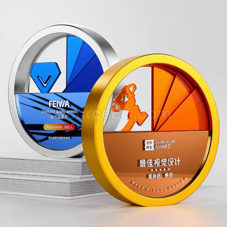 Customization Acrylic Metal Trophy Promotional Products