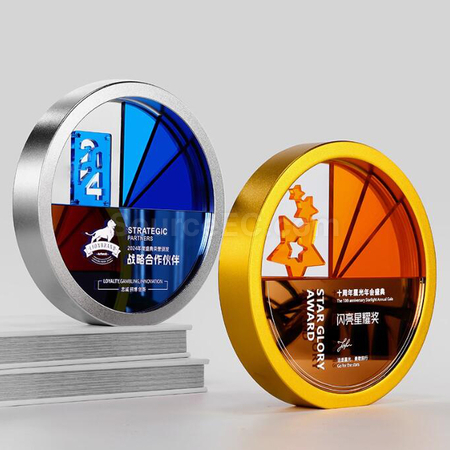 Customization Acrylic Metal Trophy Promotional Products