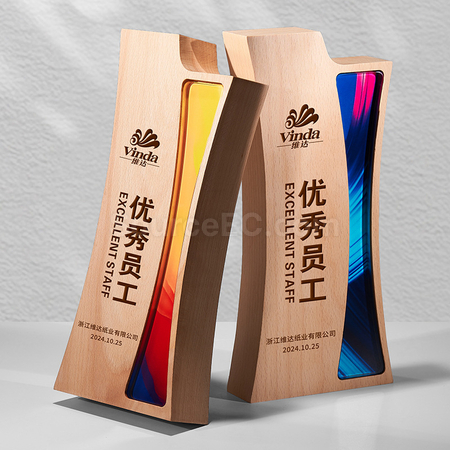 Customization Wooden Trophy Promotional Products
