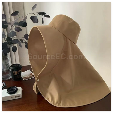 Customization Shawl Neck Visor Bucket Hat Promotional Products