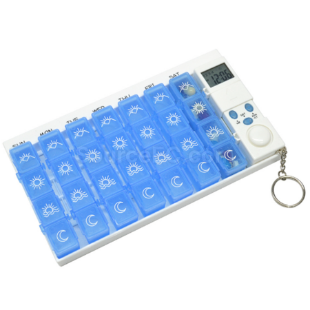 Customization 28-compartment intelligent electronic reminder pill box Promotional Products