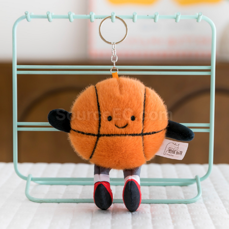 Customization Sports series plush doll keychains Promotional Products