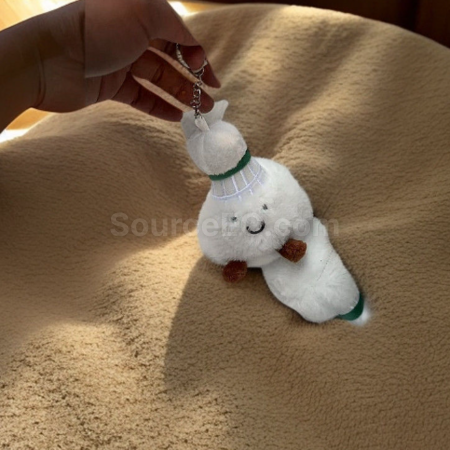 Customization Badminton plush doll keychain Promotional Products