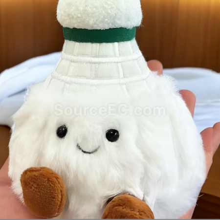 Customization Badminton plush doll keychain Promotional Products