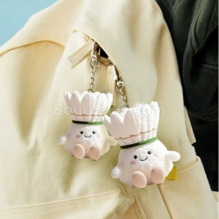 Customization Badminton plush doll keychain Promotional Products