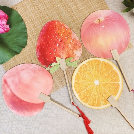 Customization Summer Best-selling Fruit Fan Promotional Products