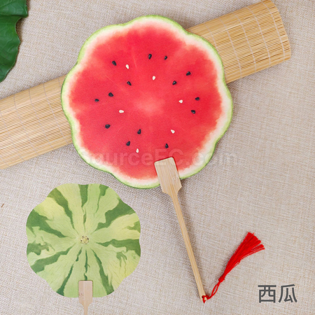Customization Summer Best-selling Fruit Fan Promotional Products