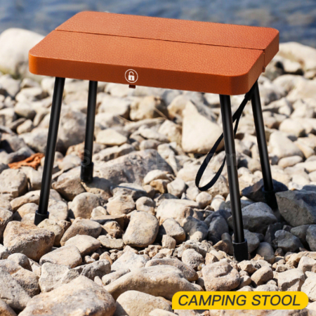Customization Aluminum Alloy Portable Storage Folding Stool Promotional Products