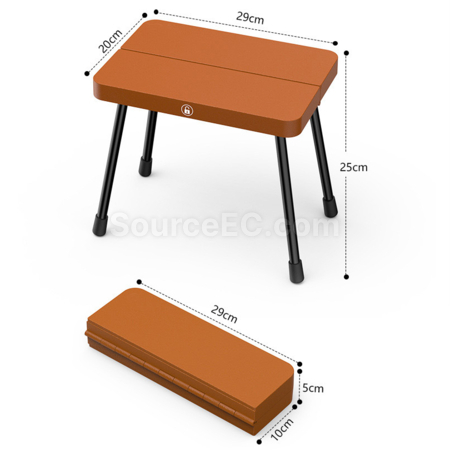 Customization Aluminum Alloy Portable Storage Folding Stool Promotional Products