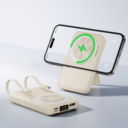 Customization Magnetic charging power bank Promotional Products